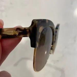 NEW Maui Jim Mariposa tortoise shell polarized sunglasses. MAUI JIM MARIPOSA MJ 817-10L TORTOISE GOLD W/ HCL BRONZE  main image 4
